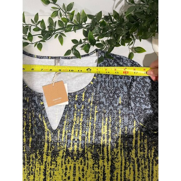 Noracora Womens Long Sleeve Tunic Top With Abstract Pattern - Picture 11 of 14